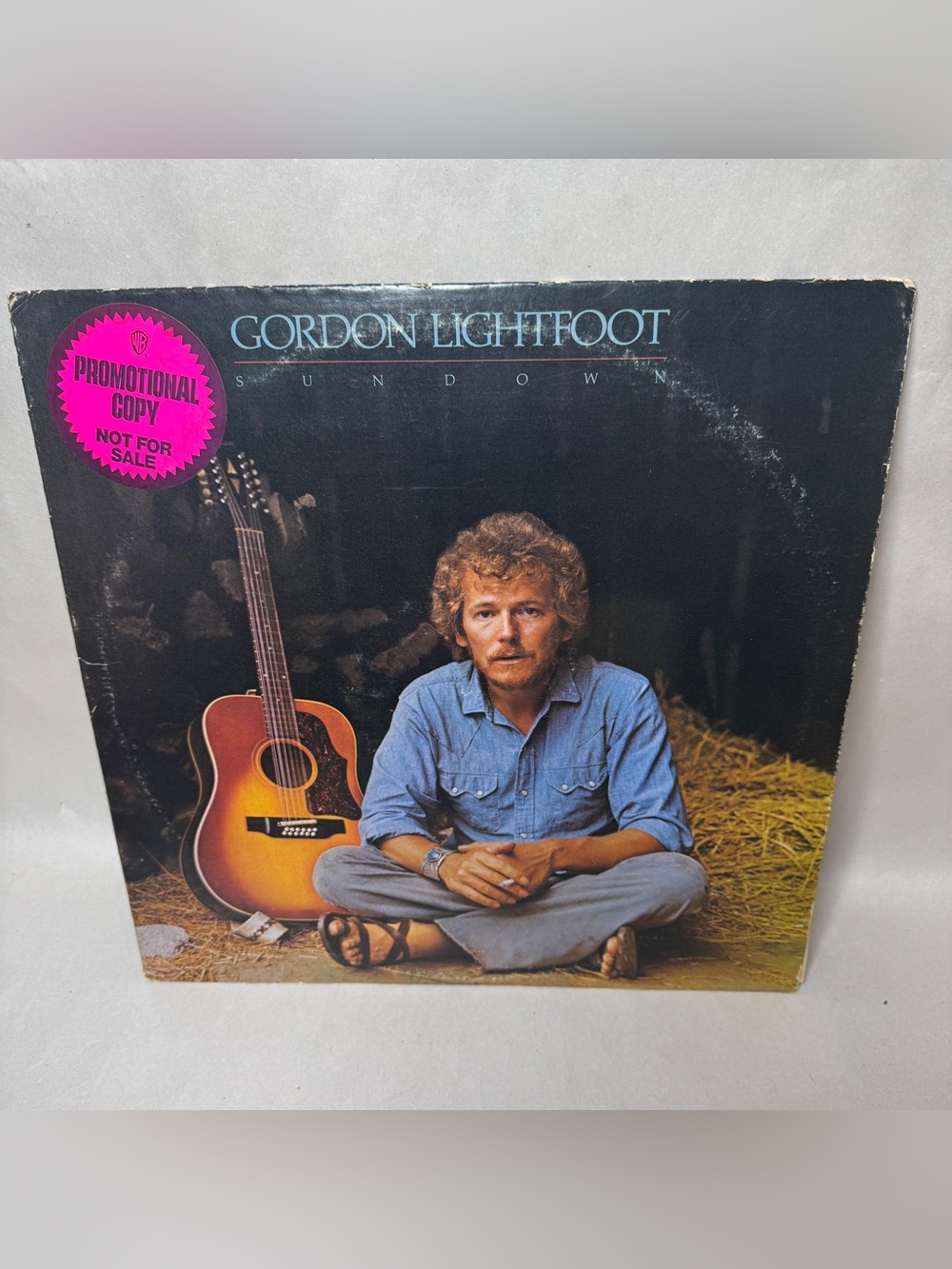 Gordon Lightfoot Sundown LP PROMO Copy Reprise MS 2177 VG+/VG Tested Plays Great